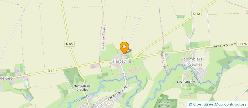 localisation de l'entreprise SCI SAINTE CROIX  BANVILLE