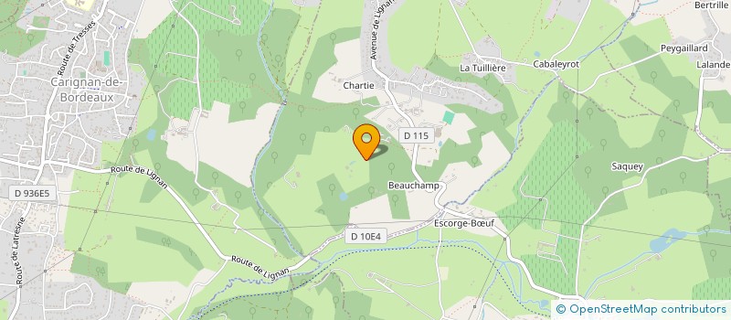 localisation de l'entreprise SCI SAINTE CROIX  FARGUES-SAINT-HILAIRE