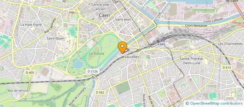 localisation de l'entreprise SCI SAINTE CROIX DES ALLEURS à CAEN