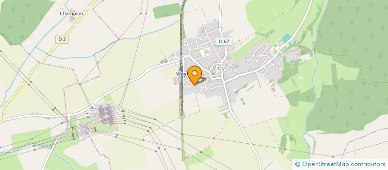 localisation de l'entreprise SCI SAINTE ELISABETH  VIGY