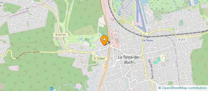 localisation de l'entreprise SCI SAINTE EUGENIE à LA TESTE-DE-BUCH