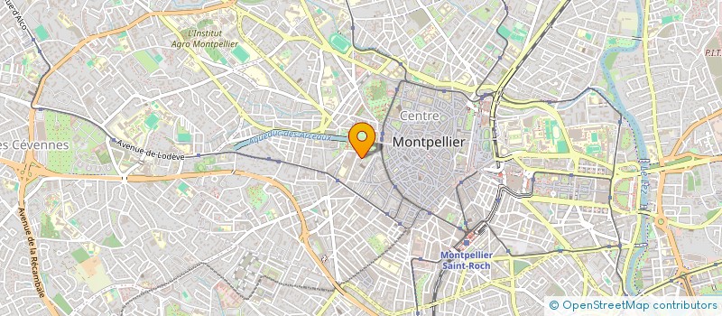 localisation de l'entreprise SCI SAINTE EULALIE à MONTPELLIER