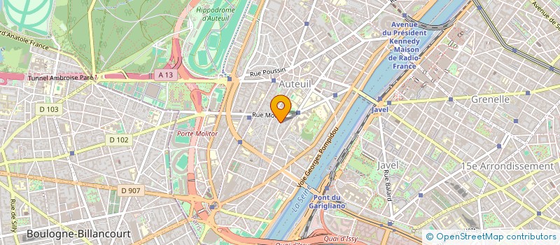 localisation de l'entreprise SCI SAINTE FAUSTINE  PARIS