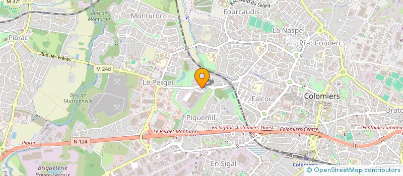 localisation de l'entreprise SCI SAINTE GERMAINE 2 à COLOMIERS