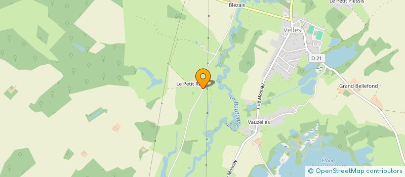 localisation de l'entreprise SCI SAINTE HELENE à VELLES