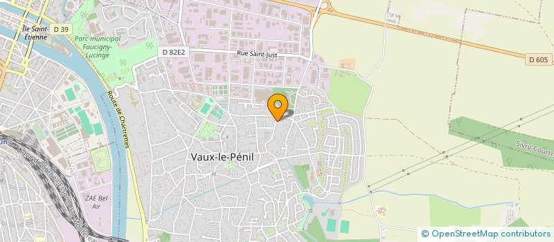 localisation de l'entreprise SCI SAINTE HONORINE à VAUX-LE-PENIL