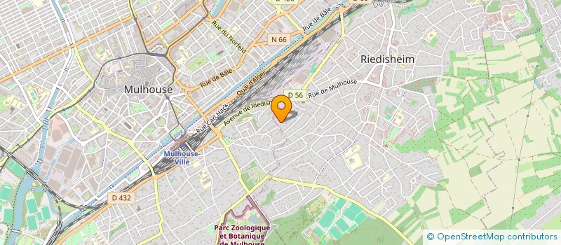 localisation de l'entreprise SCI SAINTE-HUNE  RIEDISHEIM