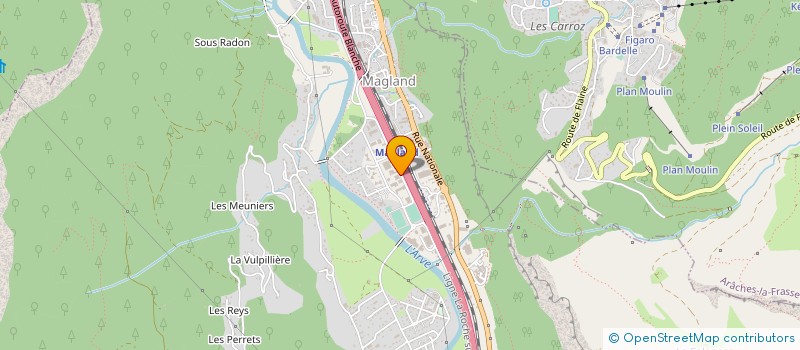 localisation de l'entreprise SCI SAINTE IDA  SAINT-GERVAIS-LES-BAINS