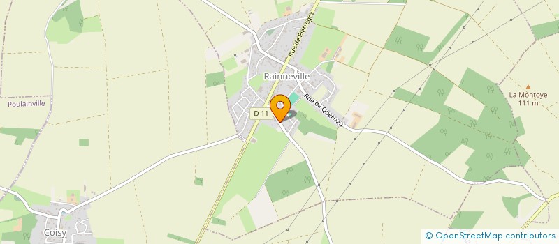 localisation de l'entreprise SCI SAINTE JUSTINE  RAINNEVILLE