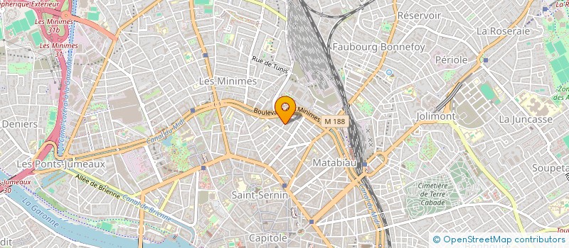 localisation de l'entreprise SCI SAINTE MARCELLE à TOULOUSE