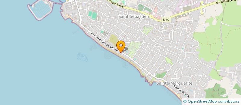 localisation de l'entreprise SCI SAINTE MARGUERITE à PORNICHET