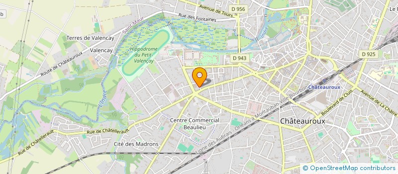 localisation de l'entreprise SCI SAINTE MARGUERITE à CHATEAUROUX