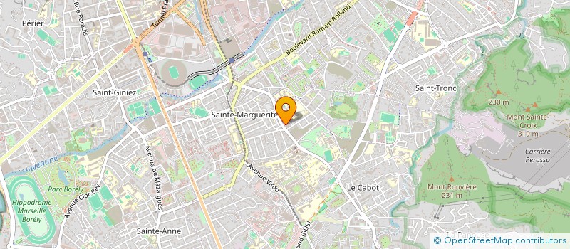 localisation de l'entreprise SCI SAINTE MARGUERITE à MARSEILLE