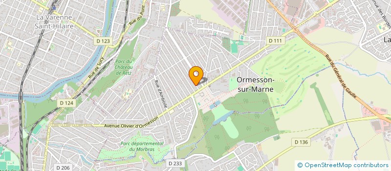 localisation de l'entreprise SCI SAINTE MARGUERITE VILLETTE  ORMESSON-SUR-MARNE