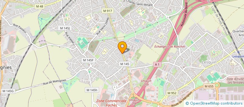 localisation de l'entreprise SCI SAINTE MARICKE  FACHES-THUMESNIL