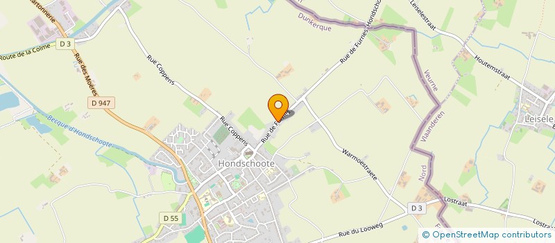 localisation de l'entreprise SCI SAINTE MARIE  GHYVELDE