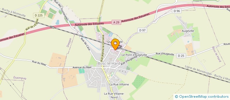 localisation de l'entreprise SCI SAINTE MARIE  BOSC-LE-HARD