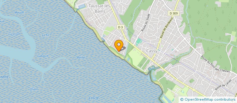 localisation de l'entreprise SCI SAINTE MARIE  LANTON