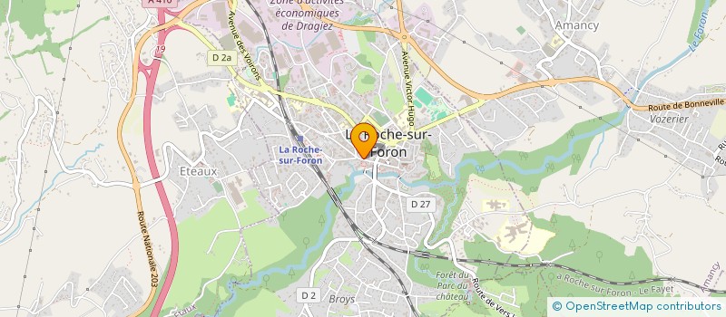 localisation de l'entreprise SCI SAINTE MARIE  LA ROCHE-SUR-FORON