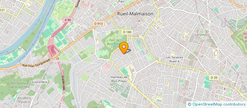 localisation de l'entreprise SCI SAINTE MARIE à RUEIL-MALMAISON