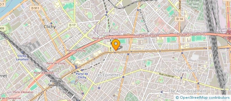 localisation de l'entreprise SCI SAINTE MARIE INVESTISSEMENTS à PARIS