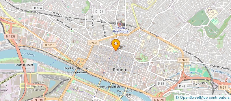 localisation de l'entreprise SCI SAINTE MARIE MAGDELEINE  ROUEN