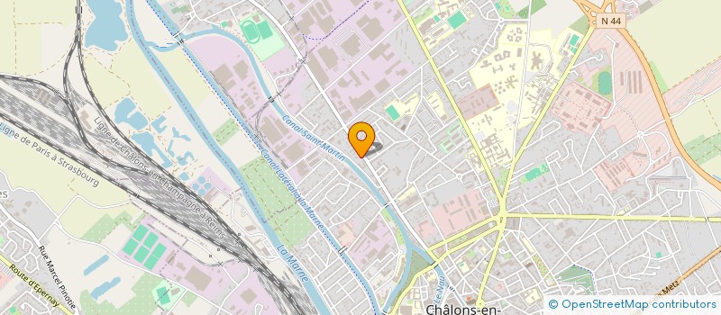 localisation de l'entreprise SCI SAINTE MARTHE  SAINT-RAPHAEL