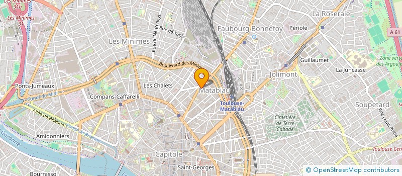 localisation de l'entreprise SCI SAINTE MARTHE à TOULOUSE