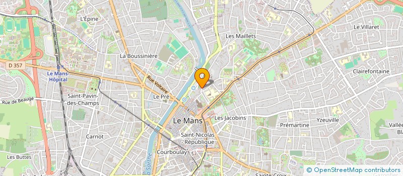 localisation de l'entreprise SCI  SAINTE MELAINE  MAUGES-SUR-LOIRE