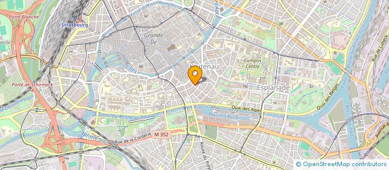 localisation de l'entreprise SCI SAINTE ODILE à STRASBOURG