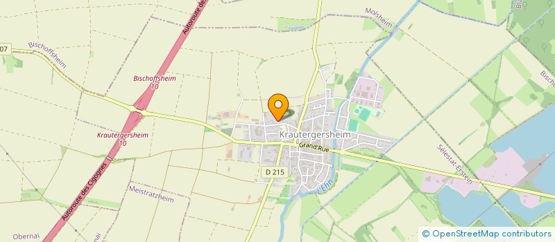 localisation de l'entreprise SCI SAINTE ODILE  KRAUTERGERSHEIM