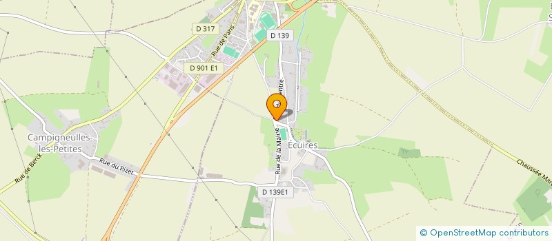 localisation de l'entreprise SCI SAINTE PROPRICE EN PROVENCE  ECUIRES