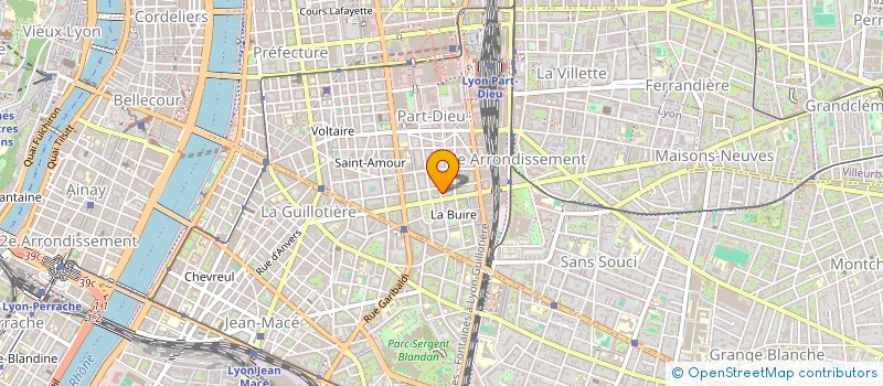 localisation de l'entreprise SCI SAINTE ROSE  LYON