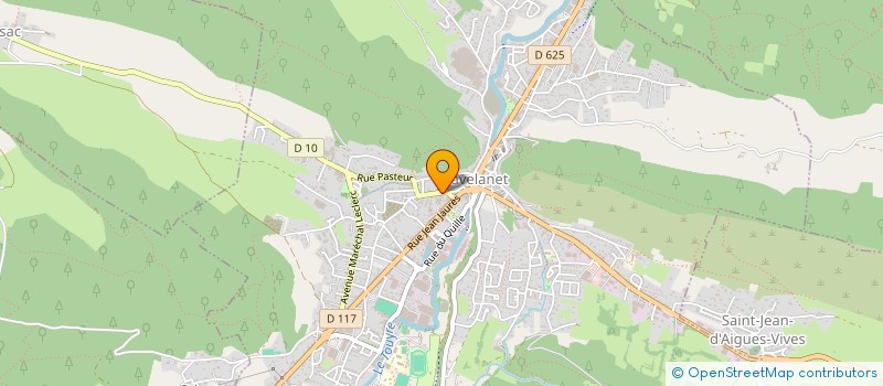 localisation de l'entreprise SCI SAINTE RUFFINE à LAVELANET
