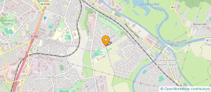 localisation de l'entreprise SCI SAINTE STELLA  JARVILLE-LA-MALGRANGE