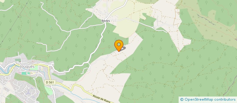 localisation de l'entreprise SCI SAINTE TRINITE  JOUQUES