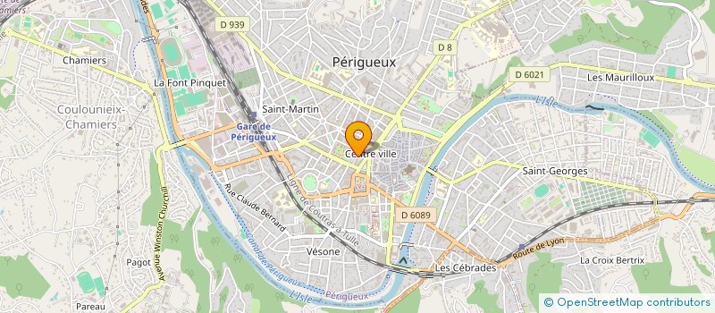 localisation de l'entreprise SCI SAINTE URSULE à PERIGUEUX