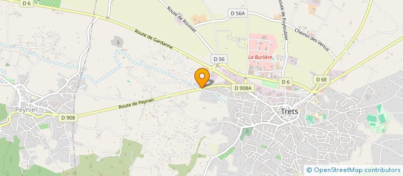localisation de l'entreprise SCI SAINTE VICTOIRE à TRETS