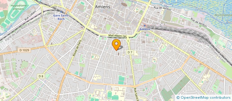 localisation de l'entreprise SCI SAINTE VICTOIRE à AMIENS