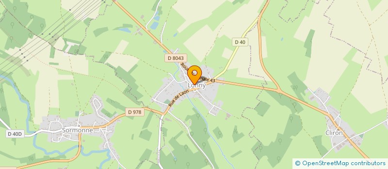 localisation de l'entreprise SCI SAINTJUL  LONNY