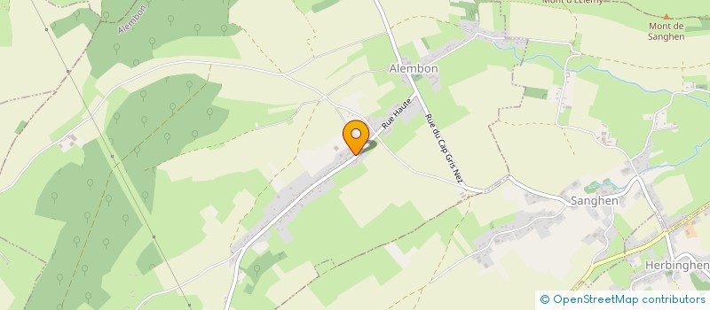 localisation de l'entreprise SCI SAINTMARTINOISE  ALEMBON