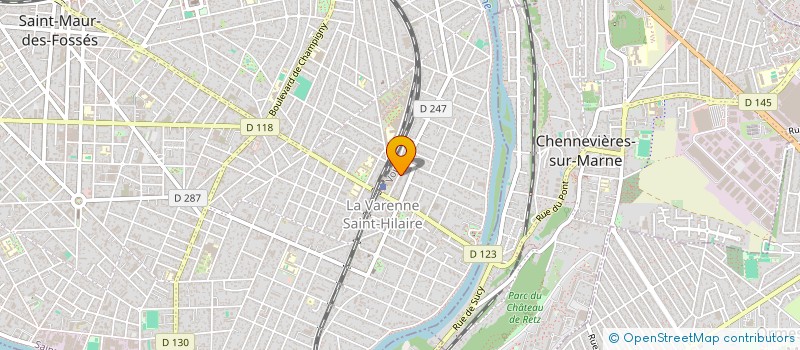 localisation de l'entreprise SCI SAINTMAUR 1 à SAINT-MAUR-DES-FOSSES