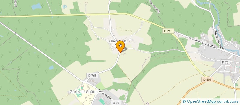 localisation de l'entreprise SCI SAINTPRESLES  GURCY-LE-CHATEL