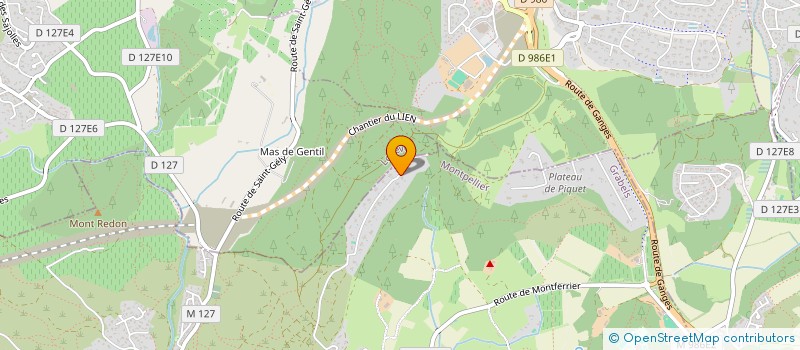 localisation de l'entreprise SCI SAINTS JUST ET PASTEUR  GRABELS