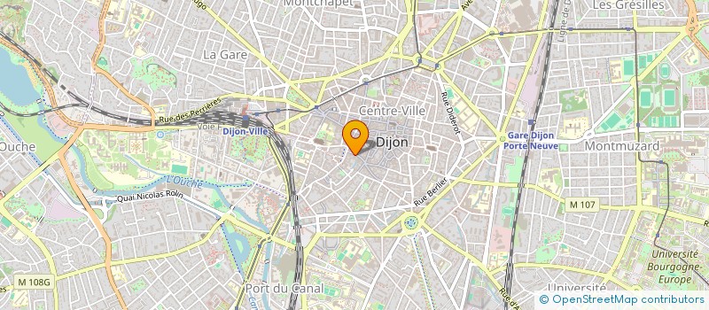 localisation de l'entreprise SCI SAJ à DIJON