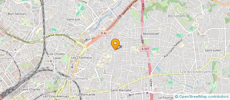 localisation de l'entreprise SCI SAJ à MARSEILLE