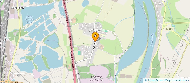localisation de l'entreprise SCI SAJ  LA MAXE