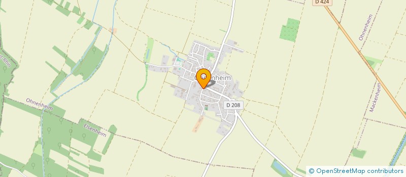 localisation de l'entreprise SCI SAJA  OHNENHEIM