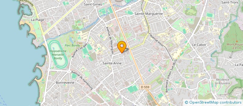 localisation de l'entreprise SCI SAJA à MARSEILLE