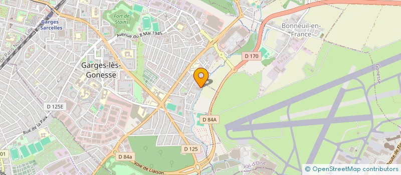 localisation de l'entreprise SCI SAJA à GARGES-LES-GONESSE